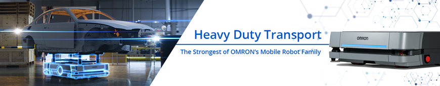 OMRON Launches HD-1500 Mobile Robot with 1500kg Payload Capacity